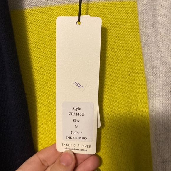 Zaket and Plover multicolour sweater size S - Picture 3 of 7